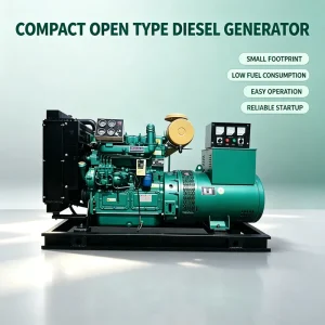 Water Cooled Stable Output for Farm Agricultural Irrigation System 3 Phase Diesel Generator 60kVA