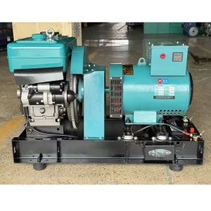Water-Cooled Three Phase 15-30KW Copper Winding Open Frame Diesel Generator Single Cylinder Alternator High Efficiency 24V
