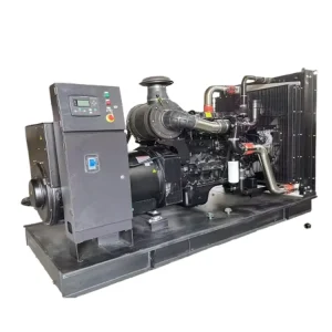 Water Cooled diesel Open Frame Generator Electric Starting Four protection Functions