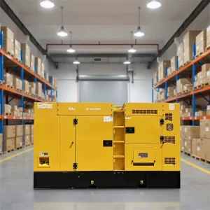Water Cooling 3 Phase 100kW 125kVA Diesel Generator 80kW 100kVA Soundproof Genset with ATS for Hospital