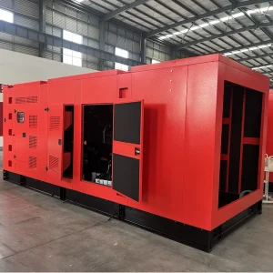 Water Cooling Prime Power Diesel Generator High Efficiency 50/60Hz Remote Control Super Silent Backup Generator 1 ATS 1800 RPM