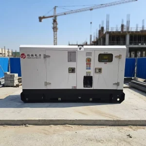 Water Cooling Silent Type Diesel Generator Auto Start ATS DC 50Hz High Efficiency Backup Generator Set