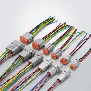 Waterproof Automotive Wire Harness Connector DT06 2S & DT04 2P Deutsch DT Plug Socket Auto Electrical Connector
