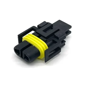 Waterproof Copper 12124819 Auto Connector 2-Pin Wire Harness Socket Cable IP68 Nylon ABS HID Fog Lamp Wiring