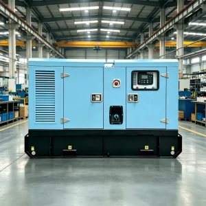 Weather Resistant Silent Diesel Generator Set Water Cooled 20~150KW Diesel Generating Unit With Reliable Performance
