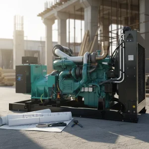 Weatherproof 250kW Silent Diesel Power System Powered by Volvo Penta for Virginia Ashburn Data Centers with ATS