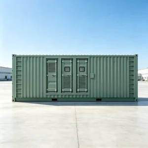 Weichai 1500kW 1875KVA Diesel Generator Set 50Hz Open Silent Canopy ATS Optional Large Engineering Standby Power Generator