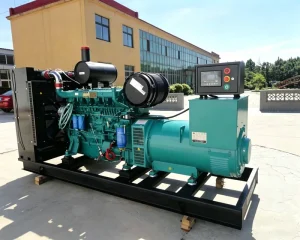 Weichai 300KW 350KW 3 Phase Open Diesel Generator Set Original Weichai Engine Continuous Power for Mining Project Chemical Plant