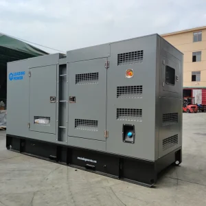 Weichai Baudouin 320kW Silent Diesel Generator Set Leroy Somer Alternator 50Hz 3 Phase 1500RPM