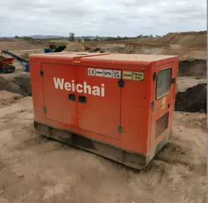 Weichai Cummins Engine 50kw 60kw 1500 RPM Super Silent Diesel AC Single Phase Generator Set with DC Electric Start ATS 50/60Hz