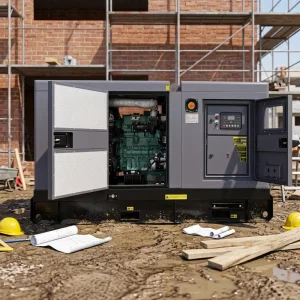 Weichai Engine Diesel Generator Silent Type Industrial Use Standby Station AC Single 3 Phase ATS