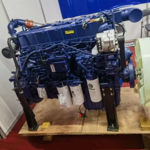 Weichai WP10.380E32 Diesel Engine Assembly 380HP 280kW Euro 3 Mechanical Pump Turbo Intercooled Motor for Dump Truck