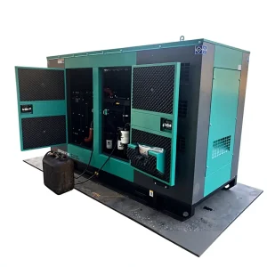 Weichai WP4.1D66E200 50KW 60KVA Silent Soundproof Canopy Type High Speed Diesel Generator Set Genset Brushless Alternator 3Phase