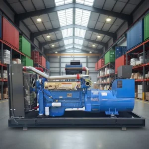 Weifang 300KW Silent Type Diesel Generator Set For Hospitals Schools Real Estate Weichai Engine 50 60Hz