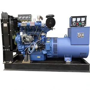 Weifang R4108IZD 84KW 105KVA Auto Start With ATS 1/3 Phase Open Frame Type Genset Brushless Alternator Diesel Generator Set