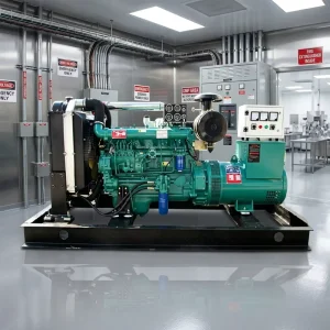 Weifang Ricardo 120KW 150KVA 3 Phase 50HZ Open Frame Diesel Generator Set for Pharmaceutical Factory Emergency Power Supply