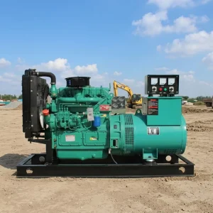 Weifang Ricardo 30KW 37.5KVA 3 Phase Brushless Silent Diesel Generator Set Compact Layout Saves Installation Space