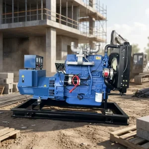 Weifang Ricardo 40KW 50KVA 3 Phase Brushless Silent Diesel Generator Set Stable Output Suits Small Site Temporary Power