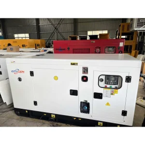 White 3-Phase 63KVA 50KW Silent Diesel Generator Weichai Engine ATS 60Hz Remote Start 230V/240V/480V