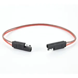 Wire Harness Adapter for American 2way Contact Flat Connector with Cable Length Plug socket