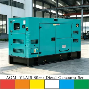 With CUMMINS Silent Diesel Generator Set 100KVA 80KW 50HZ 60HZ 110V 220V 380V 415V Single & Three Phase Industrial Electric Power