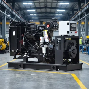 With Cummins Engine Series 30kw diesel Power Generator Open Silent diesel Electric Generator 30 kw Single Three Phase Generator