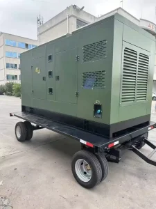 XGY-30 AC Single Phase Silent Type Diesel Generator Set 24V DC Electric Start 200A 50Hz Water Cooled ATS Soundproof Canopy