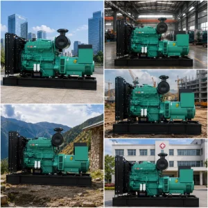 XPC30 Open Type 27kW 33.75kVA 3 Phase Cummins Engine Leroy Somer Alternator Industrial Custom 100kw 15kw Diesel Generator Set