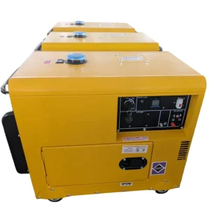 YHS Good Quality 5kw Silent Type Auto Start Remote Start Open Frame Portable Diesel Generator for House Use