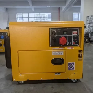 YHS OT 167 10Kw Diesel Generator Soundproof Portable Mobile Type Silent Type ATS