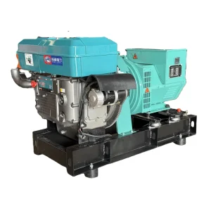 YM DG Single Cylinder Water Cooled Diesel Generator 50Hz 400V 380V 10 30KW Open Frame Industrial Use 100% Copper