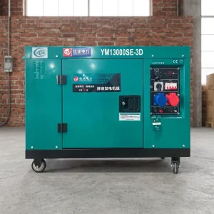 YM10000SE Silent Diesel Generator 12V DC Electric Start Air-Cooled 50/60Hz 99% Efficiency Single/Three Phase 100% Copper