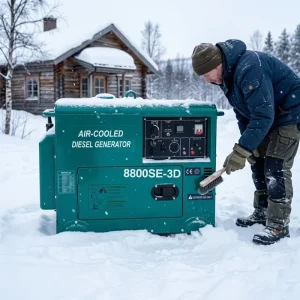 YM13000SE 8KW Super Silent Diesel Generator 12V DC Electric Start Air-Cooled 50/60Hz 3000RPM Single Phase 220V 100% Copper