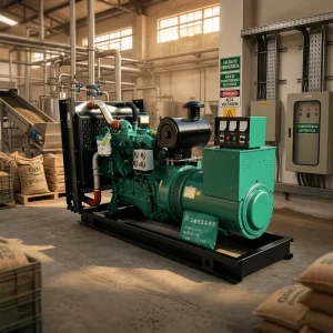 YUCHAI 100KW 125KVA 3 Phase 50hz Silent Diesel Generator Set EU3 Cert for South America Agricultural Processing Plant Anti dust