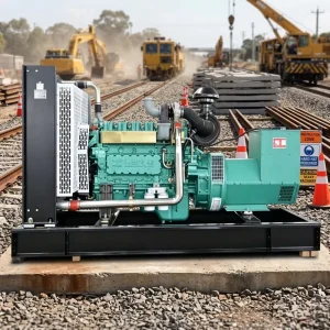 YUCHAI 200KW 250KVA 3 Phase 50HZ Open Frame Silent Optional diesel Generator Set for Railway Construction Stable Performance