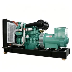 YUCHAI 400KW 500KVA 3 Phase 50HZ Silent Optional diesel Generator Set for Power Plant Auxiliary Area Professional After sales