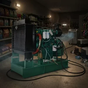 YUCHAI 40KW 50KVA 3 Phase 50HZ Open Frame Optional diesel Generator Set for Pet Shop Low Fuel Consumption Competitive Price