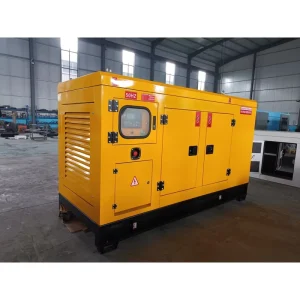 Yellow Silent 50kw Diesel Generator Set Low Noise Emergency Diesel Generator for Mall Hospital Downtown Backup Power