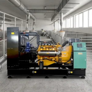 Yofen Home Standby Generator Natural Gas Silent Type 30 kw with ATS Deepsea