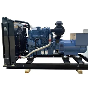 YuChai YC6MJ600 D30 400KW 500KVA Open Frame Type Generators Water Cooled 1500 1800RPM Diesel Generator with ATS 1 3 Phase