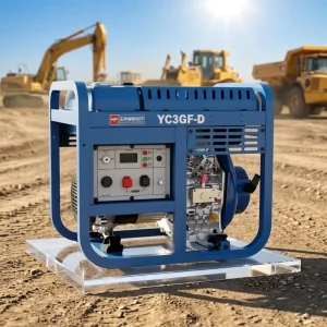 Yuchai 2.8kva Portable Open Frame Diesel Electric Generator Set 2.8kw 3kw Single Phase Genset Mini Power Generator