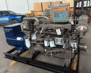 Yuchai 200kW Open Frame Super Silent Diesel Generator 1500 RPM 50Hz 400V Three Phase Marine Use Stamford