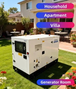 Yuchai 20KW 25KVA Silent Diesel Generator Set 3 Phase Electric Start Genset