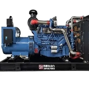 Yuchai 400kW Water Cooled Diesel Generator Set 24V Electric Start Silent Type Open Frame Remote Control ATS 1800 RPM