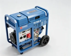 Yuchai 7kW/8kW Silent Type Portable Diesel Generator Electric Start 230V 1800 RPM High Efficiency AVR Wheels YC7GF-3