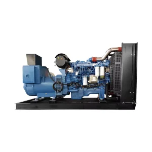 Yuchai Fully Automatic 250 Kw Diesel Engine Generator Set for Construction Sites & Tunnels 50 60Hz Frequency with ATS Option
