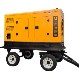Yuchai Super Silent Mobile Diesel Generator Sets 30kVA 80kVA 10kVA 200kVA Three-Phase 380V Quiet Generators