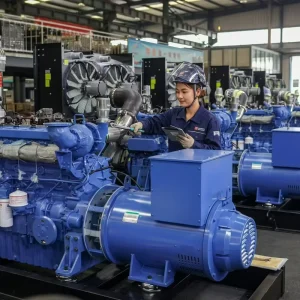 Yuchai WP4.1D50E2 15kVA 12kW 50/60Hz Electric Auto Start Three Phase Diesel Generator Set with Parallel Operation