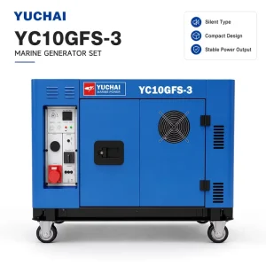 Yuchai YC10GFS 3 10kW Silent Diesel Generator Single Cylinder Air Cooled Electric Start Backup Power Home Use Generator Set