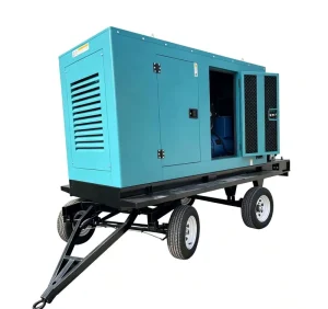 Yuchai YC4A165 D30 110KW 137KVA Super Silent Trailer Mobile Diesel Three Phase with ATS Electric Generator Genset